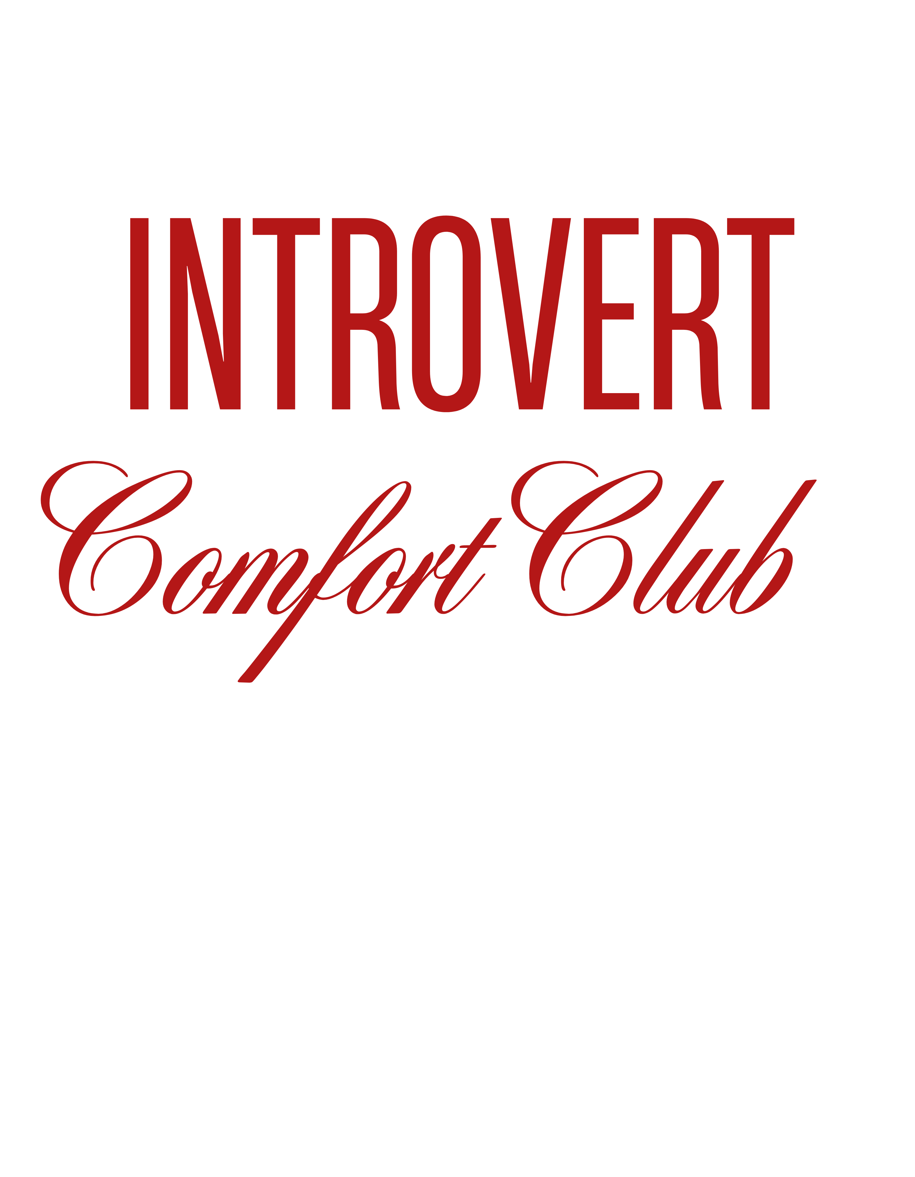 Introvert Comfort Club