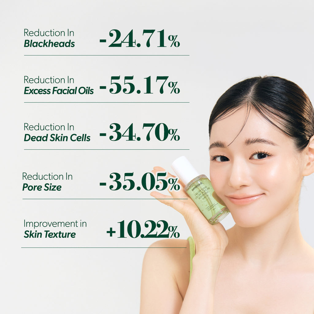 Omitted Fresh Lime Glow & Pore Refining Serum 50ml