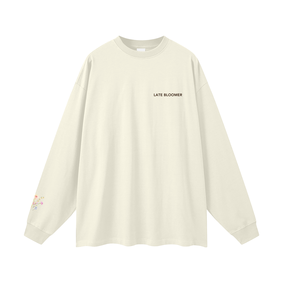 [Late Bloomers] Oversized Unisex Long Sleeve T-Shirt